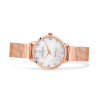 Luxury rose gold gem dial and gold dial genuine rose gold mesh watch