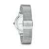 Luxury silver mesh watch