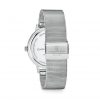 Luxury silver mesh watch