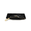 luxury black marble and gold coin purse