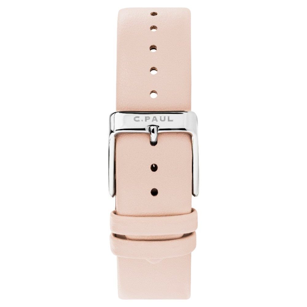 luxury unstitched peach leather band 20mm